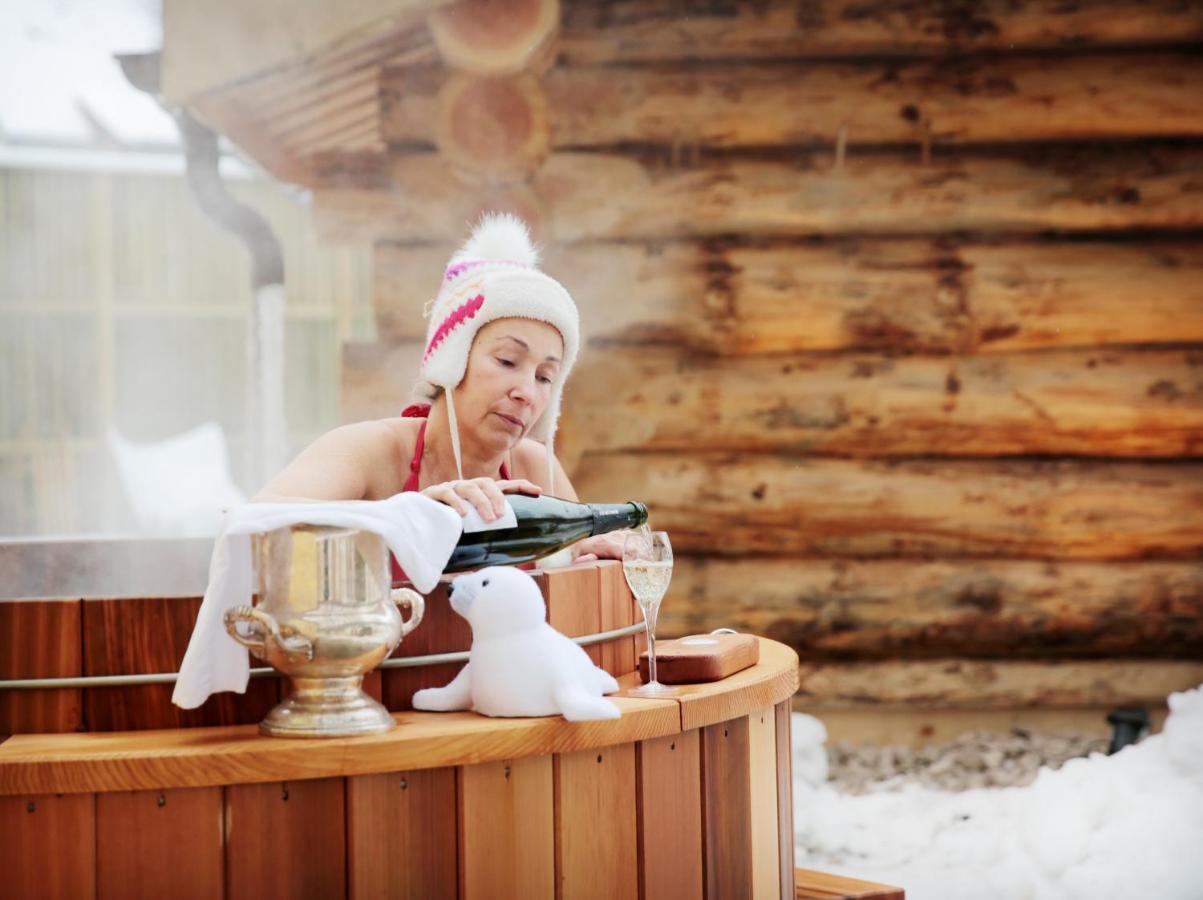 Logis Hotel Restaurant De La Poste Et Spa De Montagne Le Bonhomme Exteriér fotografie